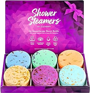 Shower Bombs with Essential Oils for Her & Him